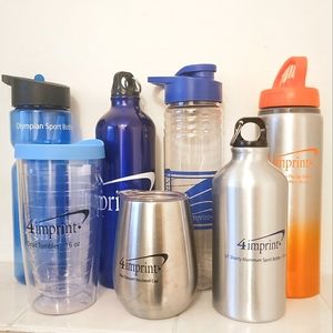 Set of 8 Water Bottles